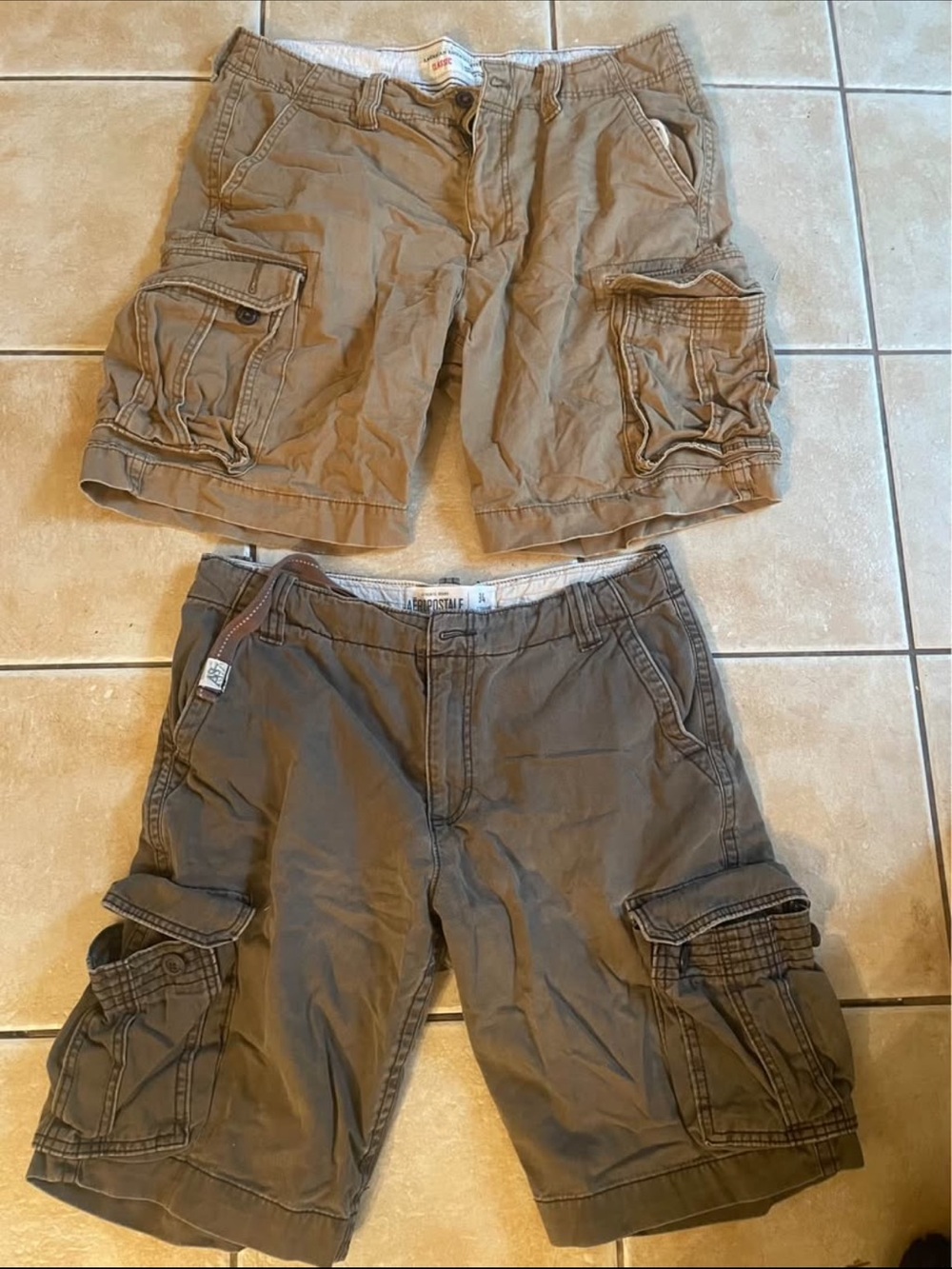 Vintage Y2K American eagle & Aeropostale classic Men's Cargo Shorts